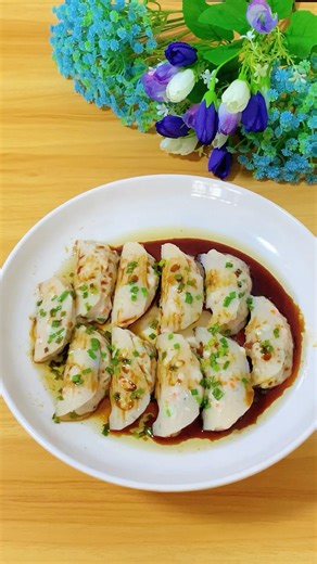 Steamed Shrimp Paste on Lotus Root｜Light, Fresh, Protein-Packed