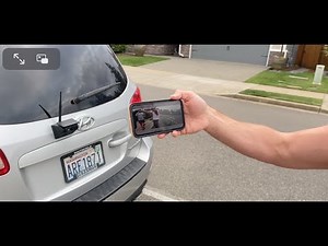 No drill magnetic Solar rear RV/trailer camera. Easy to use REVIEW