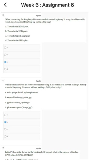 Introduction to Internet of Things NPTEL Week 6 Assignment #nptel #shortvideo
