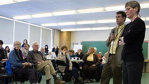 Dozens turn out for nursing homes talk