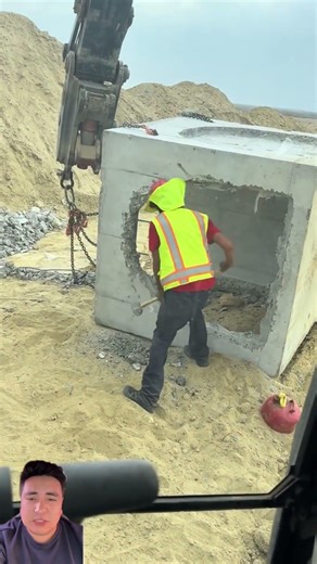 This is how work is done when you're paid by the hour #engineering #construction