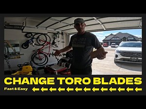 Zero-Turn Mower Blade Change Made EASY | Toro TimeCutter Tutorial