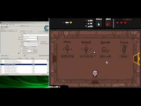 Using Cheat Engine in The Binding of Isaac Wrath of the Lamb v1.48