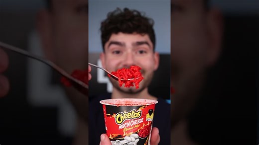 Flamin' Hot Cheetos mac'n cheese vs. Charmander toothbrush! #shorts