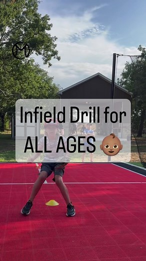 Youth Baseball Drills for Infield Basics at Home