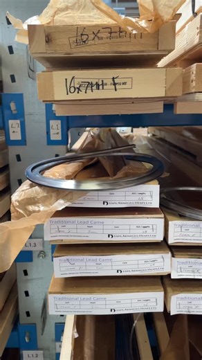 We are pleased to be a distributor of Heaps Arnold and Heaps lead came which is made in England!🇬🇧 This fantastic range comes in a variety of types and sizes, including: Flat - Ranging from 3mm up to 20mm Round - From 3mm up to 12mm Y Section - From 6mm up to 10mm High Heart - From 6mm up to 16mm in a range of Flat and Round Edging - C Section, U Section in 6mm or 4mm and Suncatcher(Very small U section) All of our lead will be delivered in full 25kg boxes or coiled for postage. Head to our we