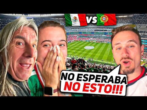 LO QUE VIVIMOS en el ESTADIO AZTECA es HISTÓRICO 🇲🇽 MÉXICO vs PORTUGAL 😱 **lo que pasó fue…**