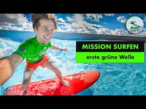 Progressive surfing course in the O2 Surftown MUC - WOW!