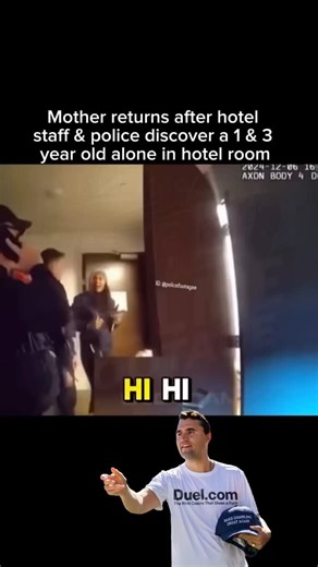 Police body cam & videos on Instagram: "On the evening of Dec. 6, 2024, local law enforcement was called to a hotel after staff members discovered two unattended infants, estimated to be about 1 and 3 years old, inside a guest room. Employees became concerned when the toddlers remained alone for an extended period and attempts to locate the supervising adult were unsuccessful. Officers arriving on scene conducted a welfare check and found both infants safe but unsupervised. Police body-worn foot