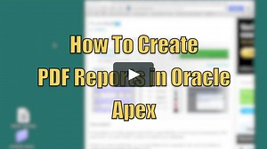 Generate PDF Reports for Free in Oracle Apex Using PL-JRXML2PDF and iReport Designer