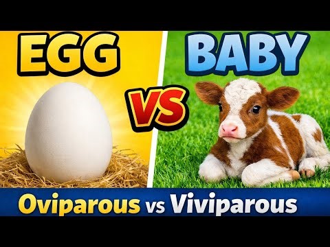 Oviparous and Viviparous Animals Explained | Egg vs Baby