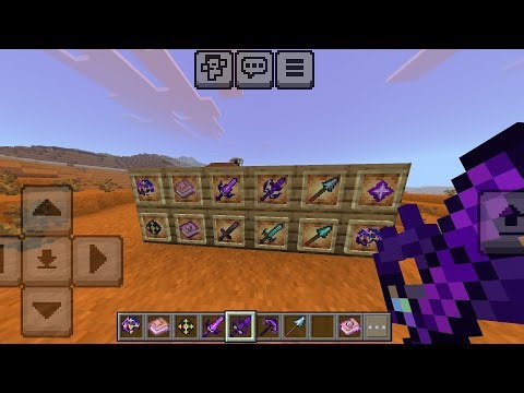 CWSM Evolution Tools and Items Addon V2 Test (Showcase and test) mcbe