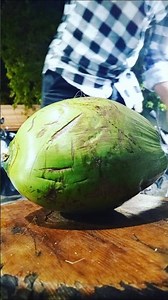 satisfying coconut cutting #experiment #asmr