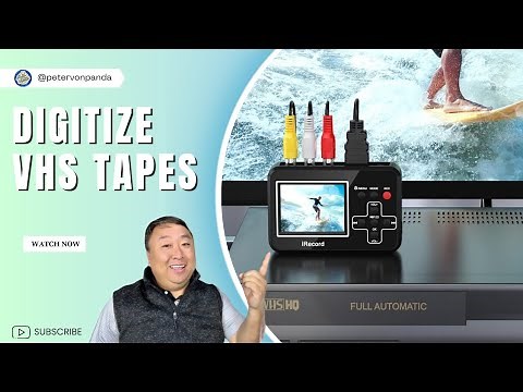 How To Convert VHS Video Tapes To Digital