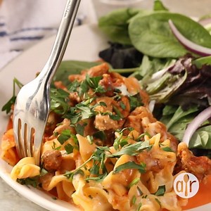 Ground Turkey Noodle Bake: http://ow.ly/fOJO30hF74N | Allrecipes