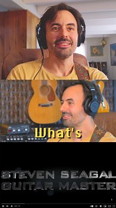 🕊️🎸 Reacting to Steven Seagal's guitar playing @seagalofficial #guitar #stevenseagal #solo #blues #reaction #explorepage | Marbin