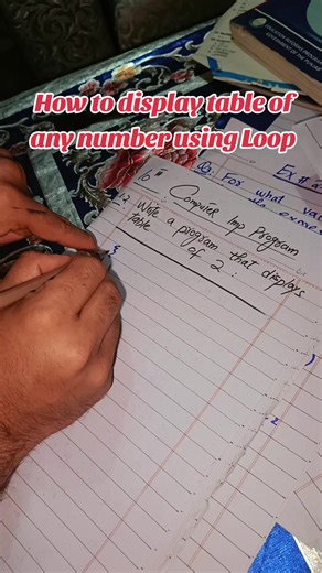 How to Print the Multiplication Table for Any Number