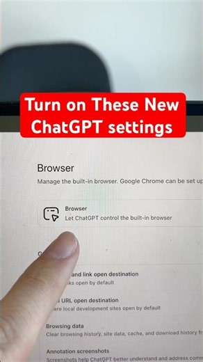 NEW ChatGPT Settings To Make it 10x Smarter! #shorts