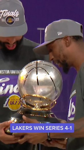 🏆 Lakers Are The Western Conference Champs 🎉 #nba #nbaplayoffs