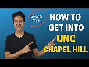 UNC CHAPEL HILL | STEP BY STEP GUIDE ON HOW TO GET INTO UNC | College Admissions | College vlog
