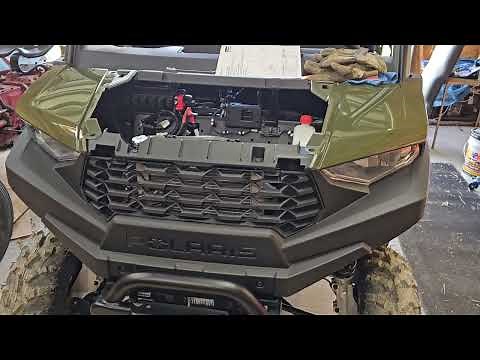 2023 Polaris Ranger 570 SP base winch install (KINDA)