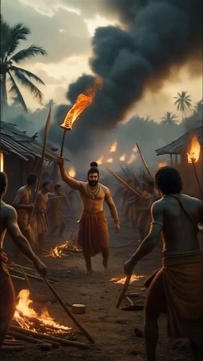 "The Fall of a King 🔥: Valagamba’s 😀 Flight and the Cry of the Jain Monk | Ancient Anuradhapura"