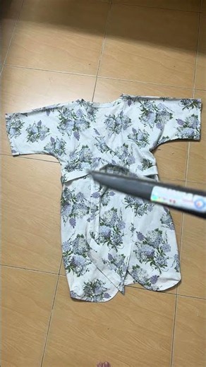 Make a Modern Kimono dress for my beach vacation 👘👘 #fashion #handmade #kimono
