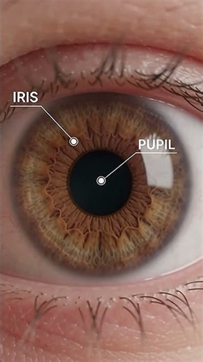 Why Does Your Pupil Become Smaller in Bright Light? 😱 | Human Body Facts | Facts Mind #shorts