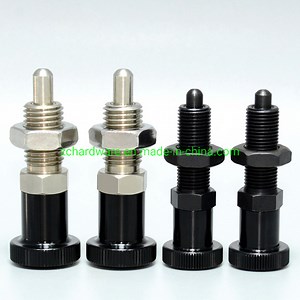 [Hot Item] Thread Carbon Steel Non Lock-out Type Indexing Plunger with Pull Knob Nut