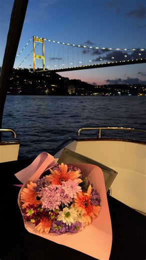 Sunset, sea, and luxury 🌅 Cruise through the Bosphorus and enjoy Istanbul like never before. #IstanbulYacht #istanbul #istanbulnight #Bosphorus #rivertrip