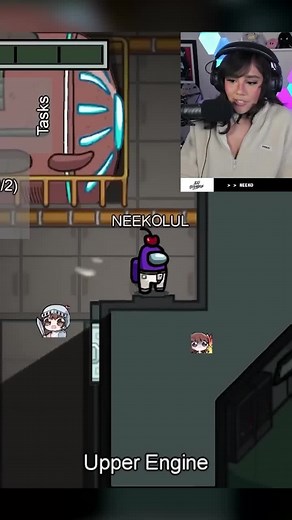 I think we know why she hates electrical... @neekolul 😭😂 #amongus #amongusvideo