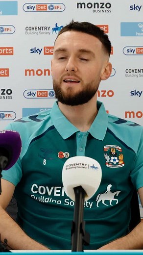 Club Captain Matt Grimes looks ahead to Saturday’s top of the table clash against Stoke City. 🎙️ | Coventry City FC
