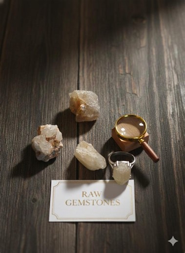 3 Raw Serusite (cerussite) Stones – Natural Mineral Specimens – Ring Decoration Use - Etsy