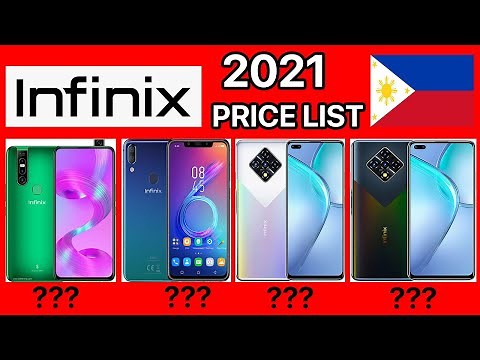 INFINIX PHONE PRICE LIST IN THE PHILIPPINES 2021