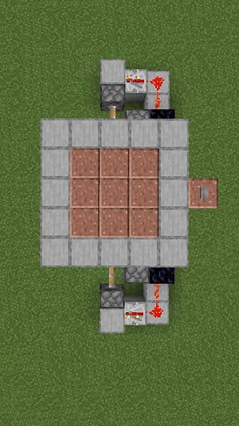 3x3 Minecraft Secret Door Tutorial
