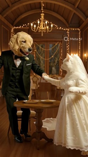 Cute Wedding Dance Turns Savage When Donkey Joins 😂🐶🐱🫏