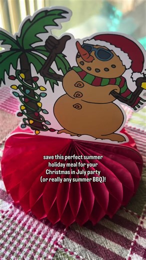 Delicious Hawaiian Menu for Christmas in July