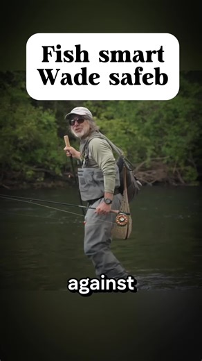 Safe Wading Tips With Tom Rosenbauer #orvisflyfishing #flyfishing #fishsmart