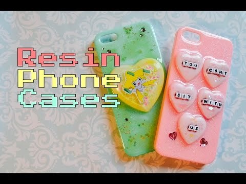✾Resin Tutorial: Phone Cases