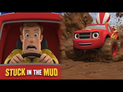 Oh No Fire Truck STUCK in Deep Mud | Emergency Rescue