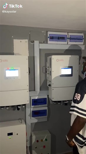 A communication between our Solis Inverter and Solarpro Lithium Battery. This is one of the investments you can make towards your future today. Thanks to @Solar007 for always choosing the brand. #solarpro #solis #solarsetup #fyp #viral #solarsytem #solarinlagos
