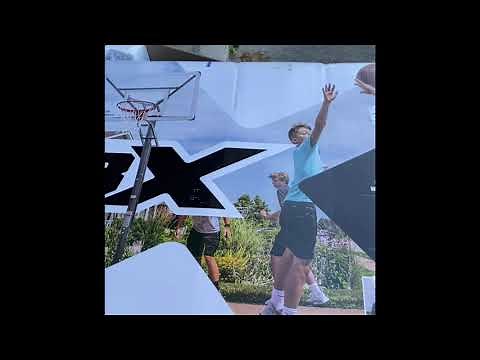 Silverback 54 inch basketball hoop in ground installation