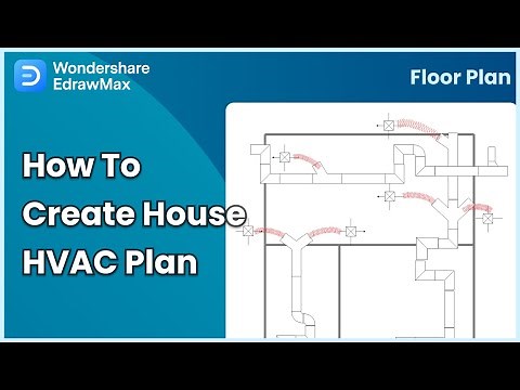 How to Create a House HVAC Plan | EdrawMax