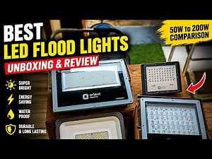 💡 LED Flood Light Collection & Review | Best Outdoor Lighting Solutions 💡