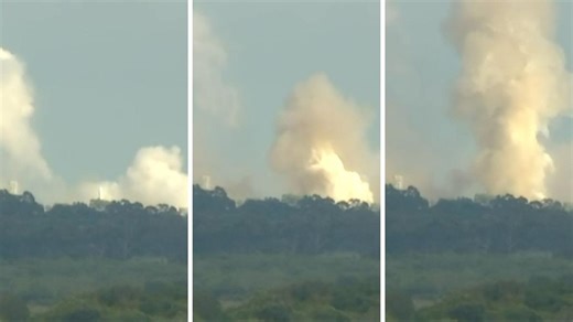 Australian-built rocket crashes moments after take-off
