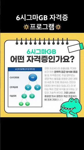 💚6시그마GB 자격증 프로그램💚 #국립안동대학교 #대학생 #대학일자리플러스센터 #취업진로본부