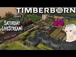 [Timberborn] Huge New Map! Heavily Modded Playthrough [E3]