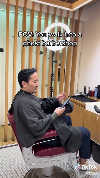 Ghost Barbershop Comedy: The Long Wait for a Haircut
