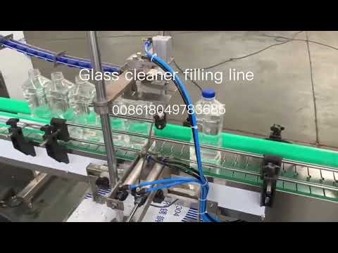 Glass Cleaner Filling Machine | Automatic Spray Bottle Filling & Capping Line