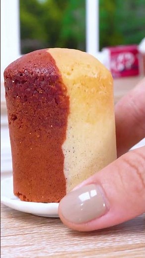 Mini Chocolate Cake Recipe🍫 Satisfying ASMR | Mini Cake #shorts #asmr #miniature #minicake